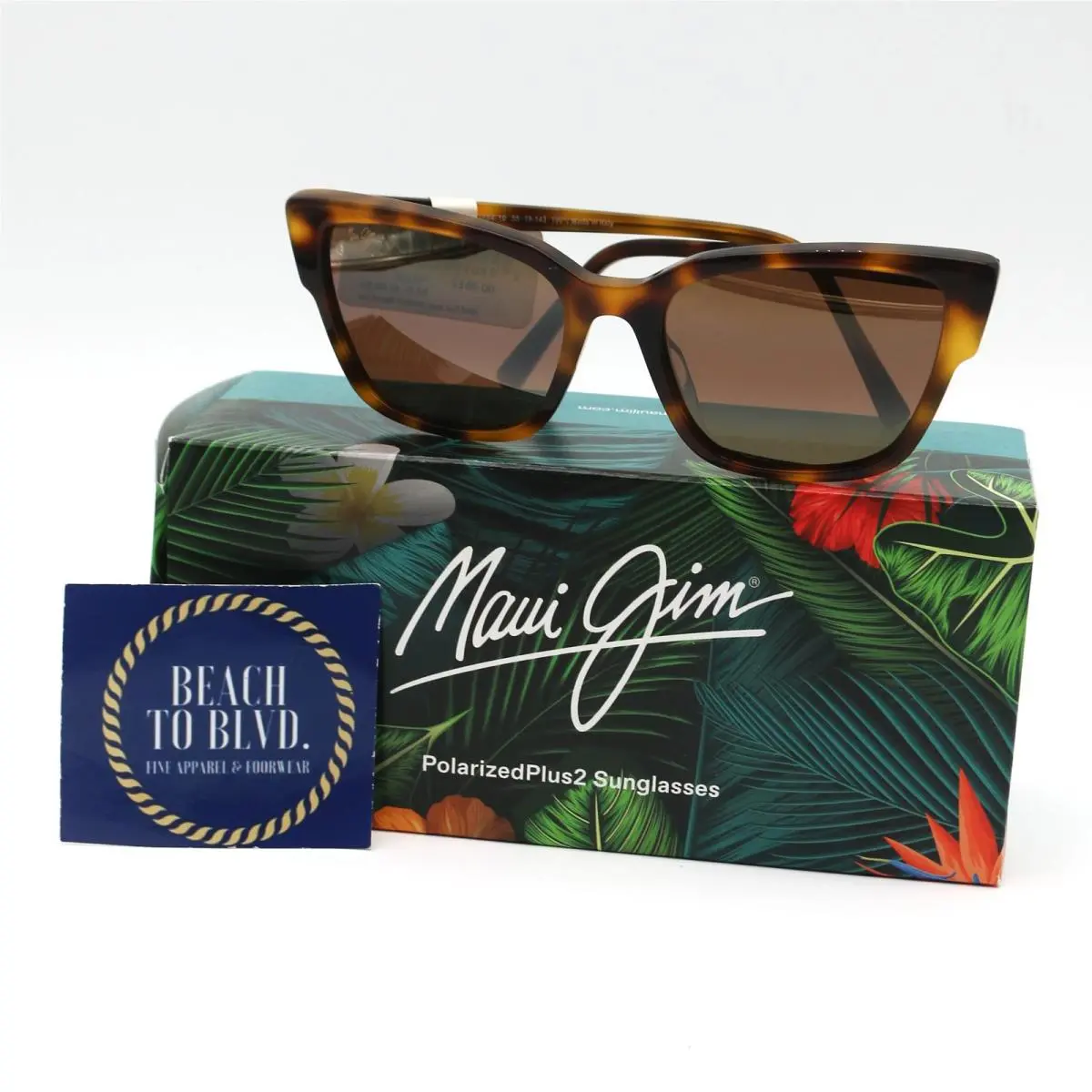 Maui Jim Sunglasses Kou - Tortoise Frame - Bronze Lens