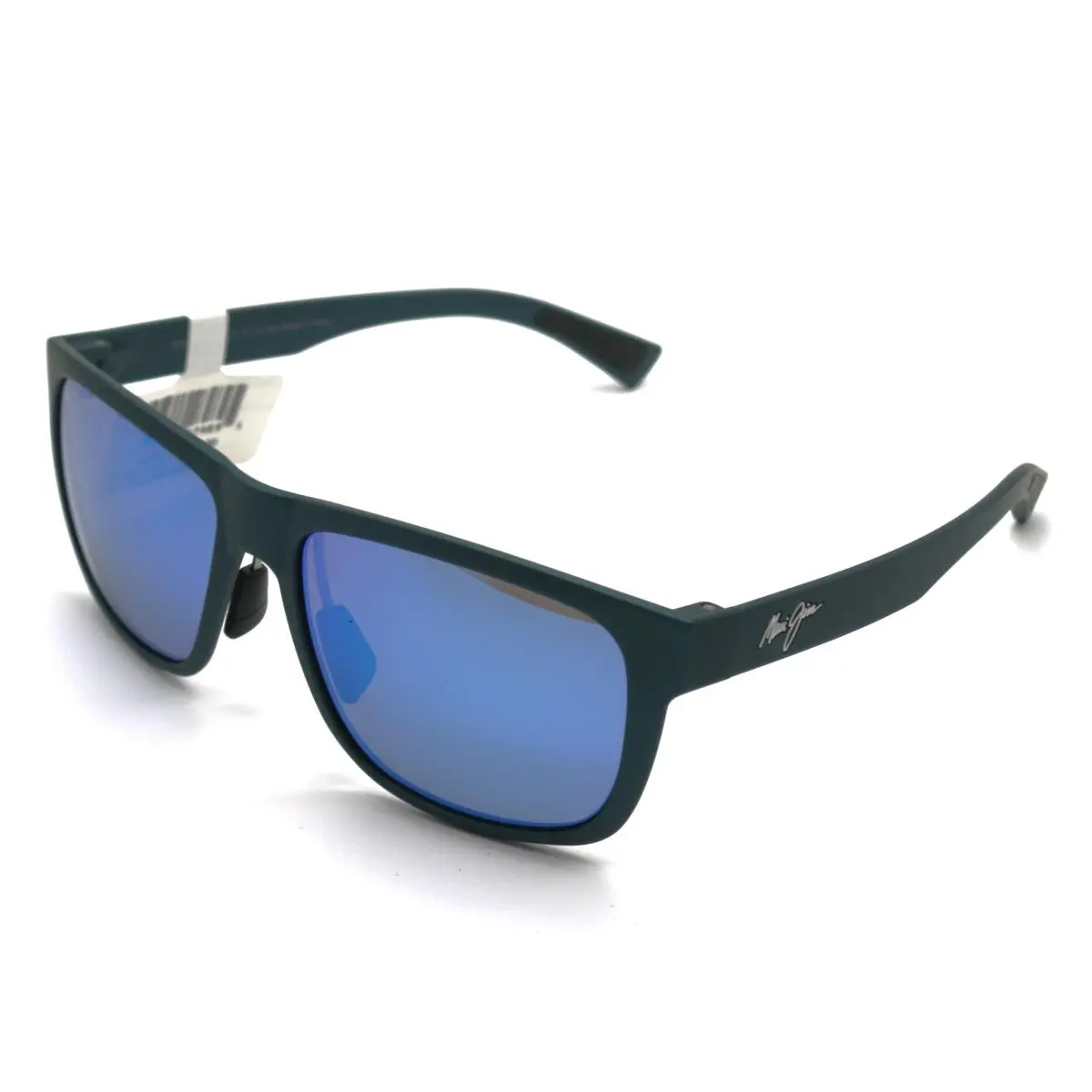 Maui Jim Puakea Polarized Sunglasses - Matte Teal Blue/blue Hawaii - Matte Teal Blue, Frame: Multicolor