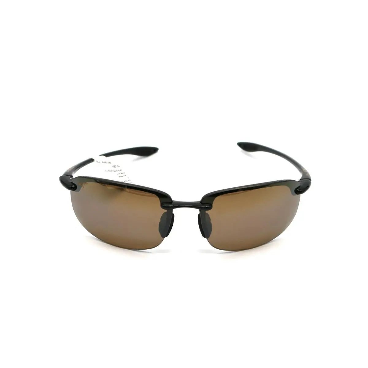 Sunglasses Hookipa - Gloss Black Frame w Bronze Lens by Maui Jim