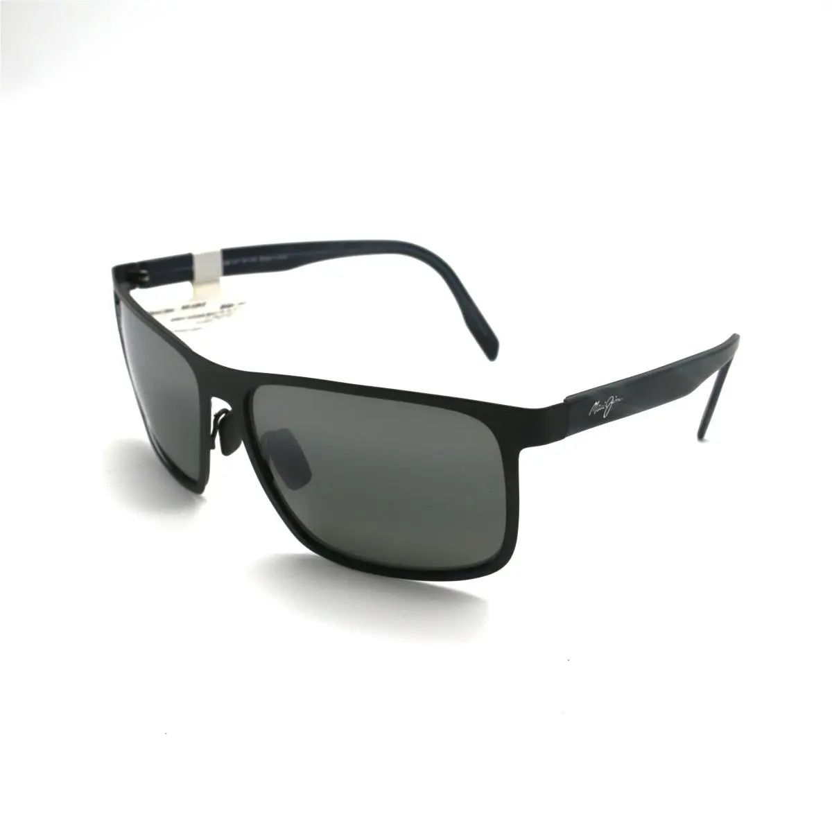 Sunglasses Wana - Matte Black Frame w Natural Gray Lens by Maui Jim
