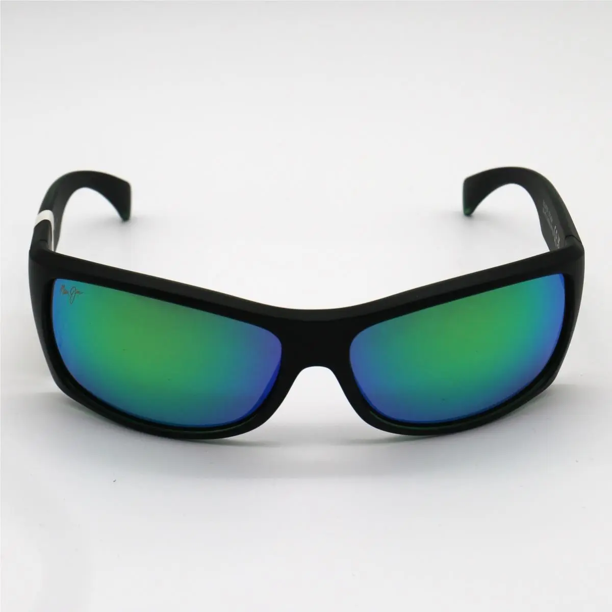 Maui Jim Sunglasses Equator - Matte Black W/olive Frame - Green Lens