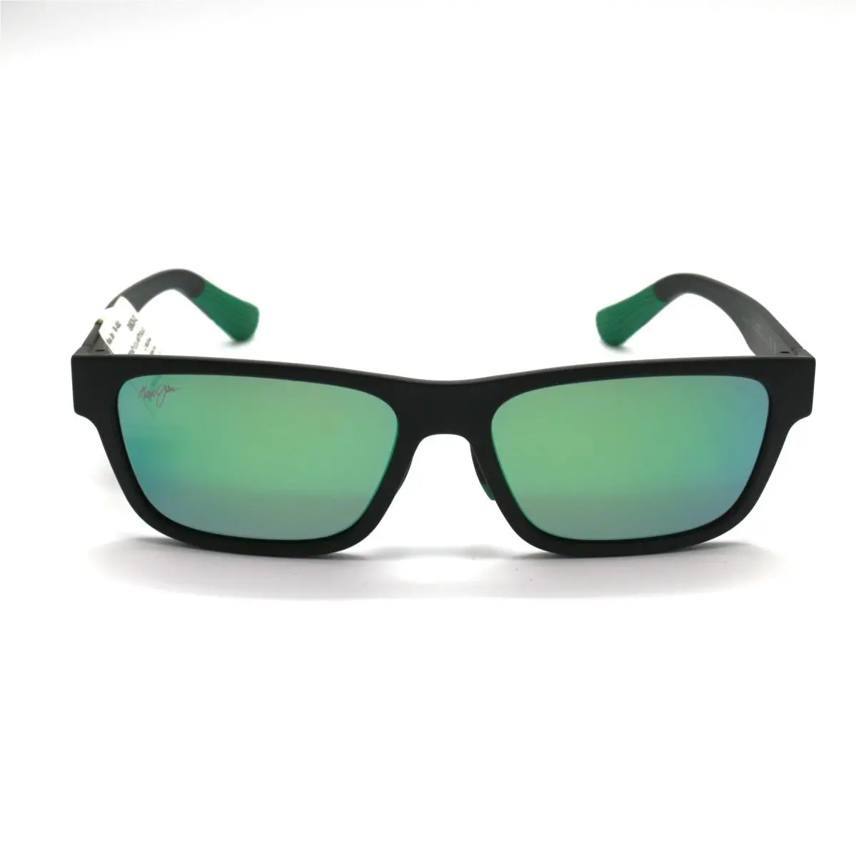 Maui Jim Keola Polarized Sunglasses - Matte Black/maui Green - Matte Black, Frame: Multicolor