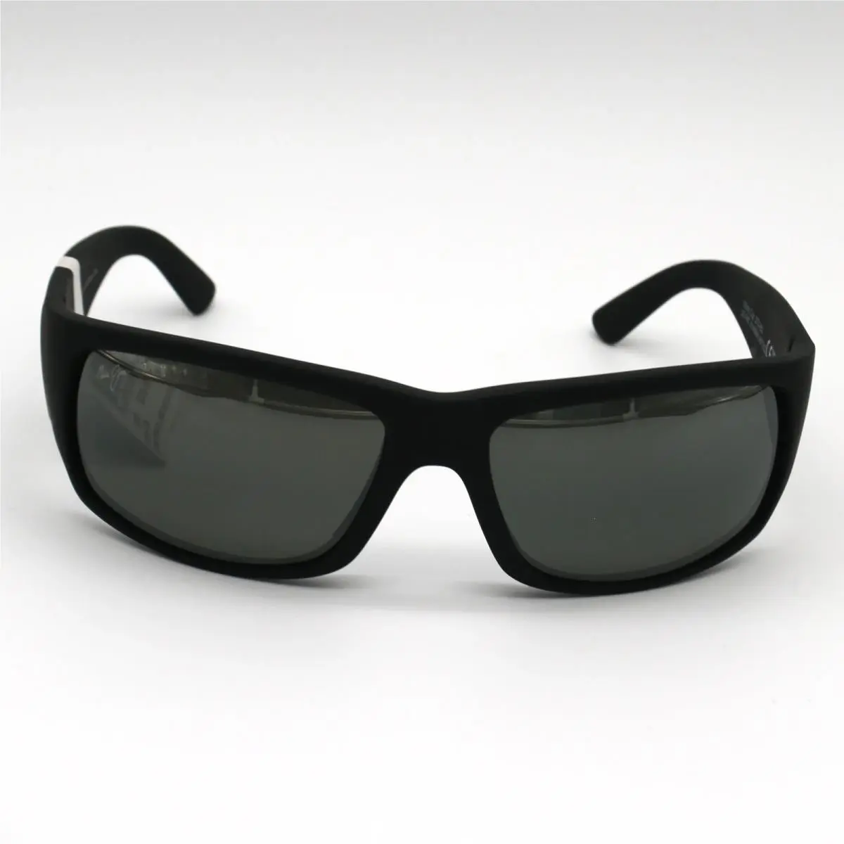 Maui Jim Sunglasses World Cup - Matte Black Rubber Frame w/ Neutral Gray Lens