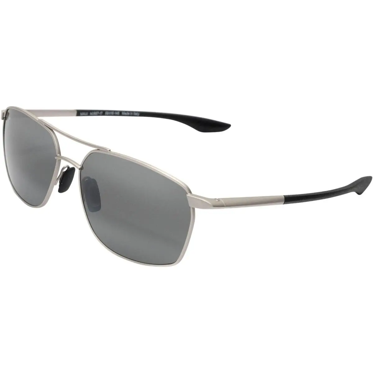 Pu`u Kukui MJ857 Sunglasses Silver by Maui Jim