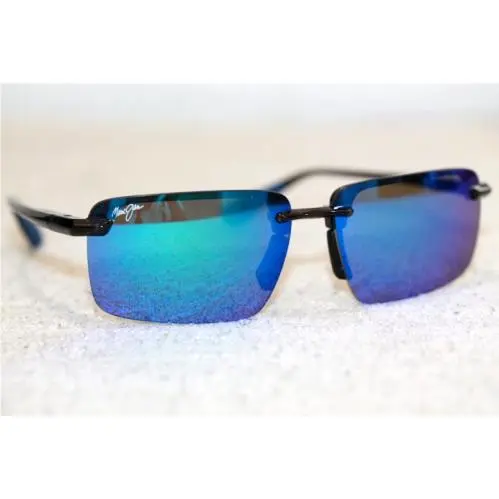 Sunglasses Laulima B626-14 Trans Dark Grey / Hawaii Blue Polarized Lens by Maui Jim