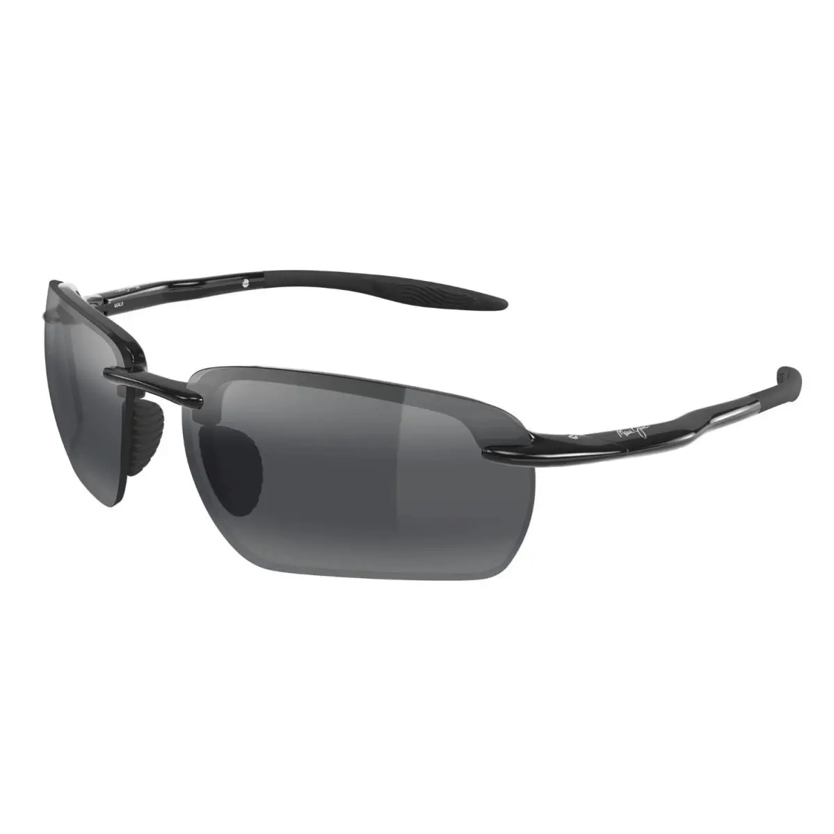 Maui Jim Ho`okipa Ultra G MU Sunglasses Black Grey MJ0336S-002