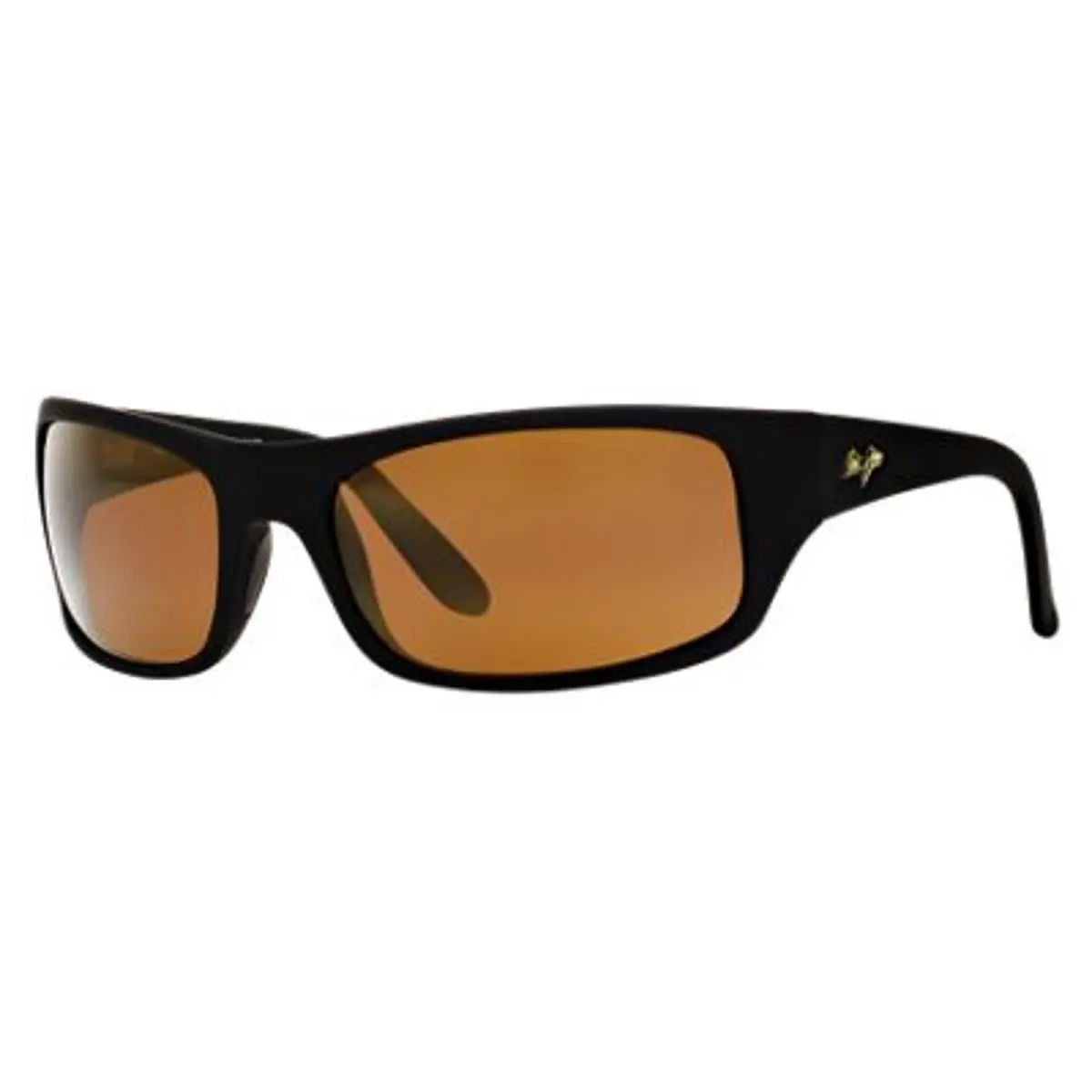 Peahi MJ202 Sunglasses 2M - Black Matte Rubber - Hcl Bronze Unisex by Maui Jim