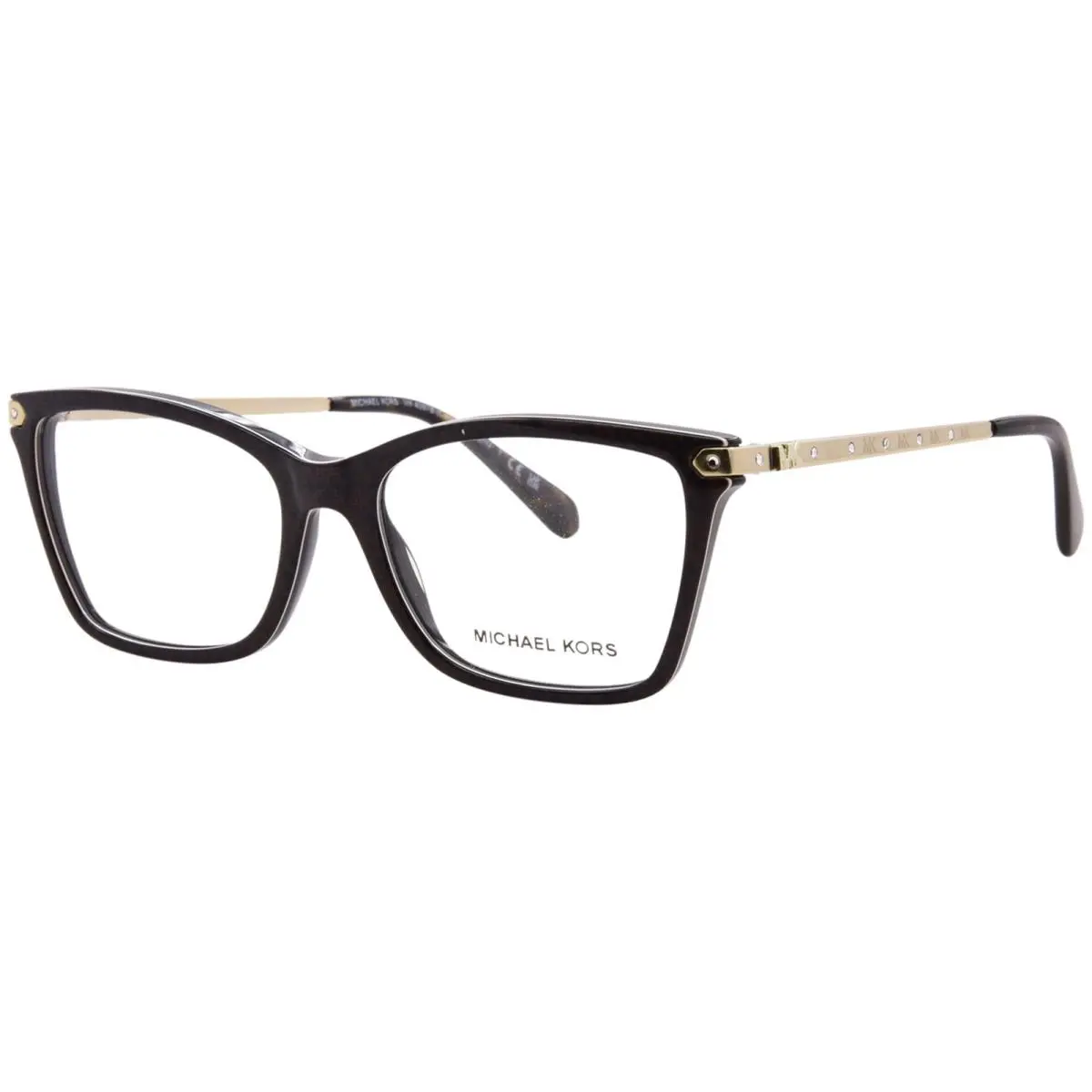 Michael Kors Caracas-bright MK4087B 3500 Eyeglasses Women`s Brown Full Rim 51mm