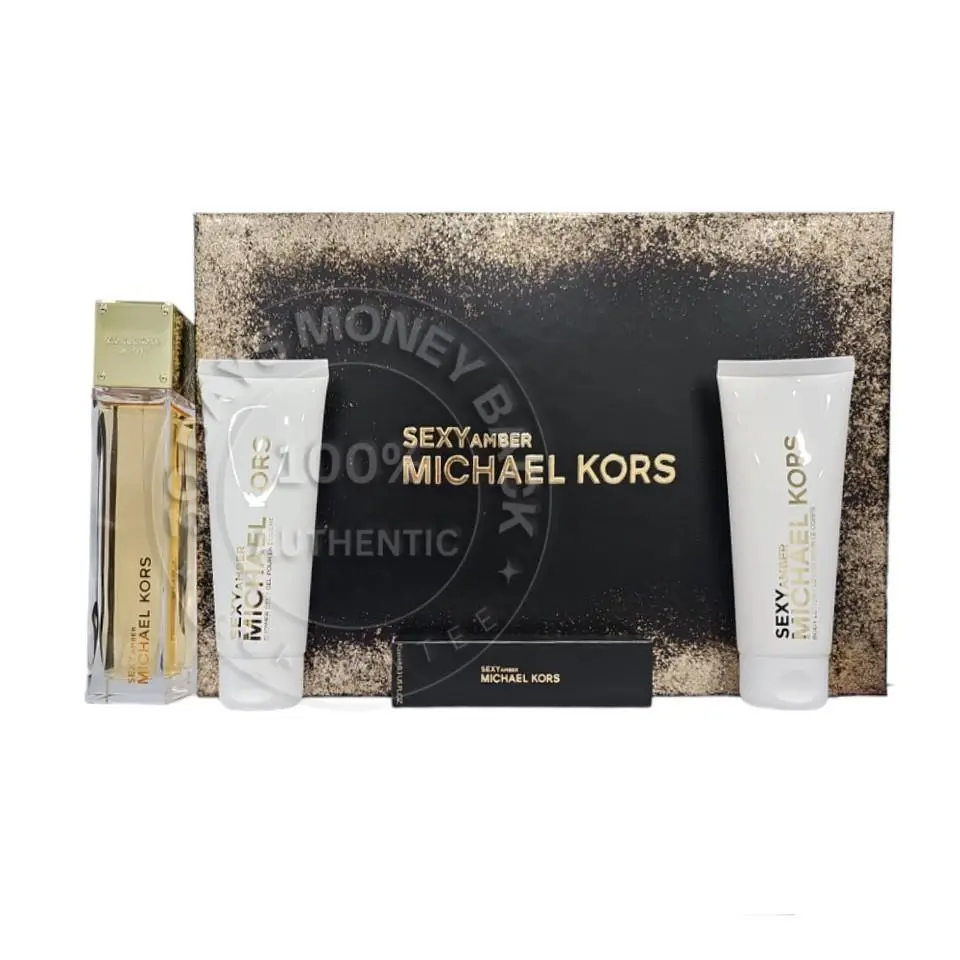 Michael Kors Sexy Amber Edp 4 Pc Gift Set For Women