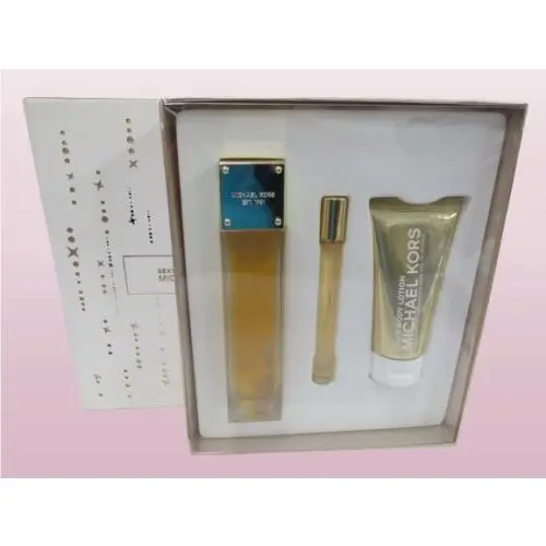 Michael Kors Sexy Amber Eau DE Parfum Body Lotion 3PCS Fragrance Gift Set