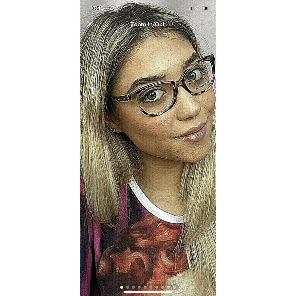 Michael Kors MK4O29 3119 53mm Brown Cat Eye Women`s Eyeglasses Frame