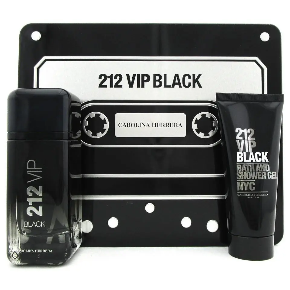 Carolina Herrera 212 Vip Black 2PCS Eau de Parfum Set