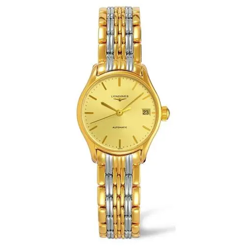 Lyre 25 Automatic Pvd Gold Ladies Watch L43602327 by Longines