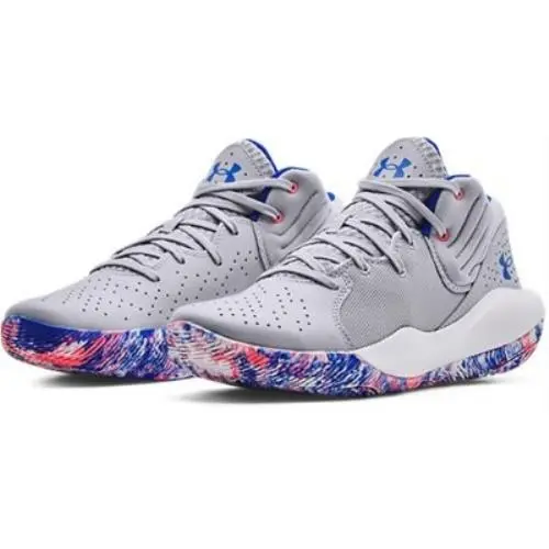Under Armour shoes - MOD GRAY-WHITE-VERSA BLUE 7