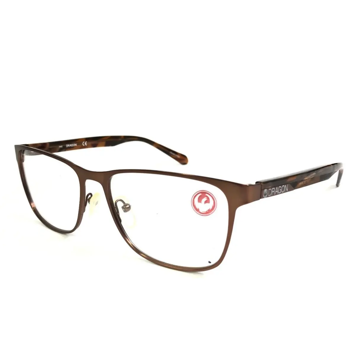 Dragon Eyeglasses Frames Drew DR138 245 Satin Earth Brown Tortoise 55-16-140