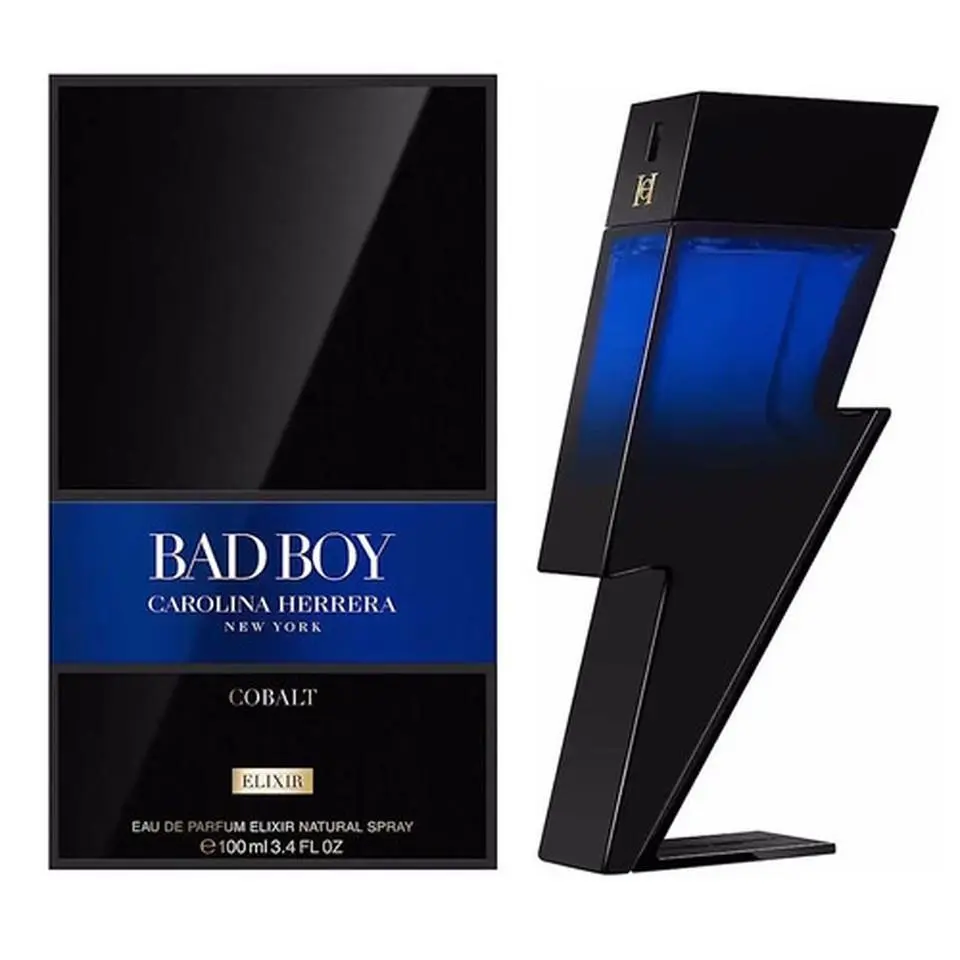 Bad Boy Cobalt Elixir Edp 3.4 oz / 100 ml Spray For Men by Carolina Herrera