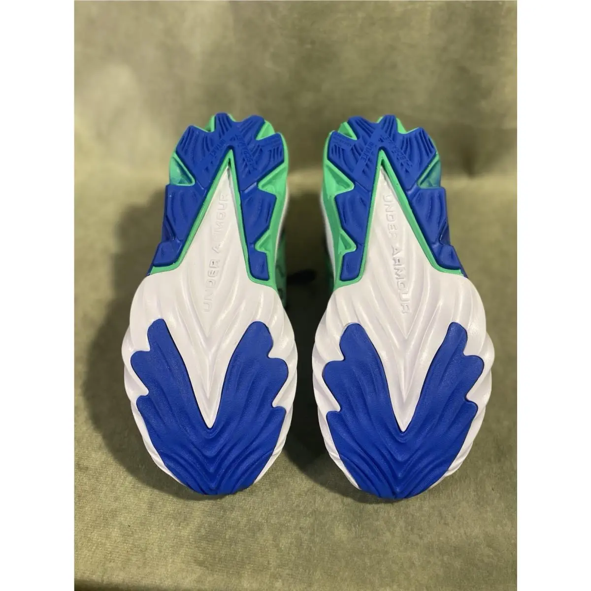 Under Armour shoes - Under Armour Charged Scramjet 4 - Black, Blue, Green 4