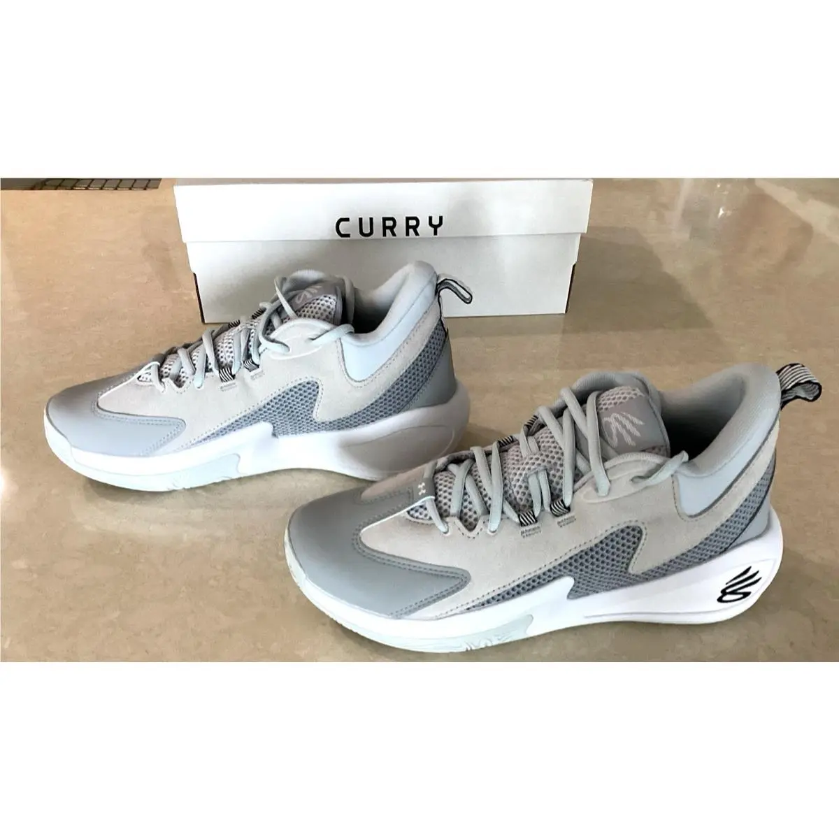 Under Armour shoes - Under Armour Curry 3Z 25 SDE - 6000750-014 - Gray (UPC: 198632859520) 0