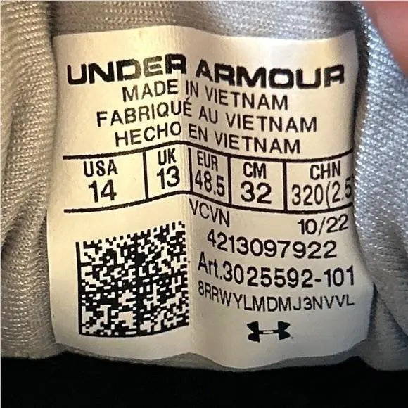 Under Armour shoes - Gray 4