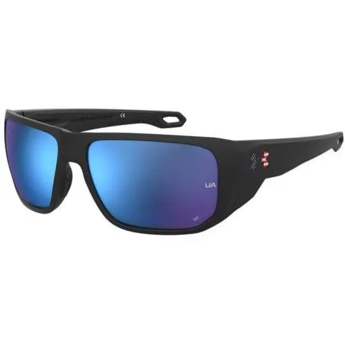 Under Armour UA Attack 2 Dkw1 W1 Blue Multilayer Oleophobic Size 63 Sunglasses