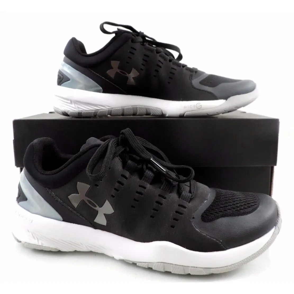 Under Armour shoes - Under Armour Charged Stunner Training - 1266379 002 - Black (UPC: 889362355634) 5