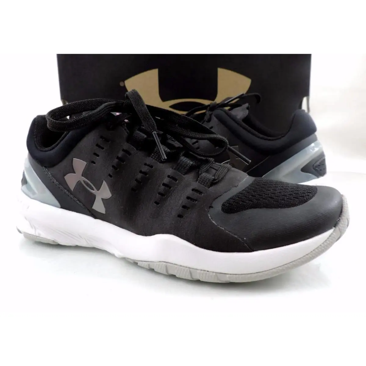 Under Armour shoes - Under Armour Charged Stunner Training - 1266379 002 - Black (UPC: 889362355634) 2