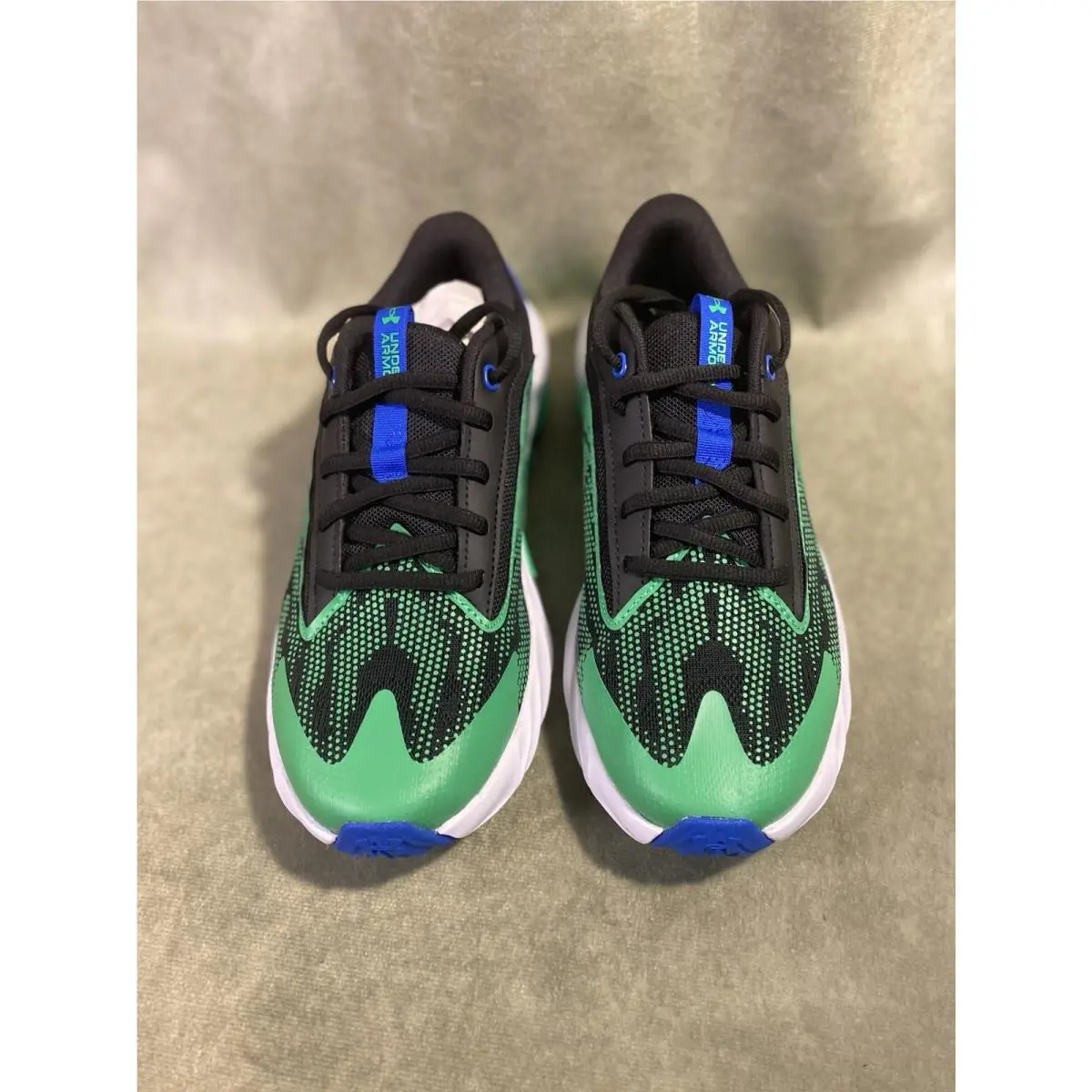 Under Armour shoes - Under Armour Charged Scramjet 4 - Black, Blue, Green 0