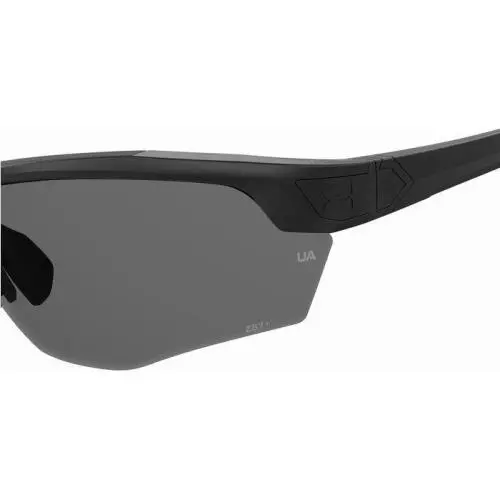 Under Armour UA Yard Dual 076c 6c Grey Polarized Oleophobic Size 76 Sunglasses