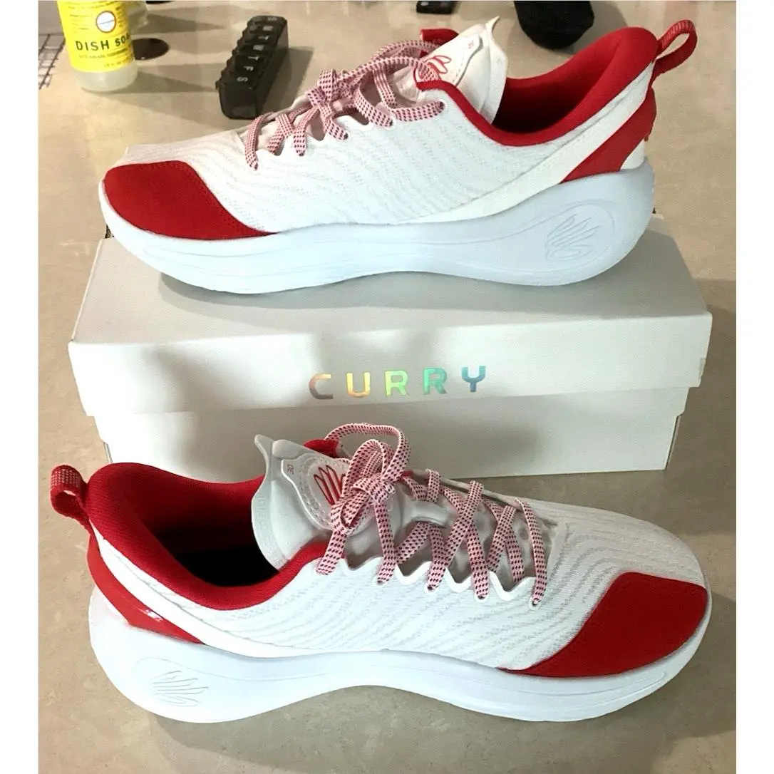 Under Armour shoes - Curry 12 Team - Curry Team - 6000736-102 - White (UPC: 198632927243) 3