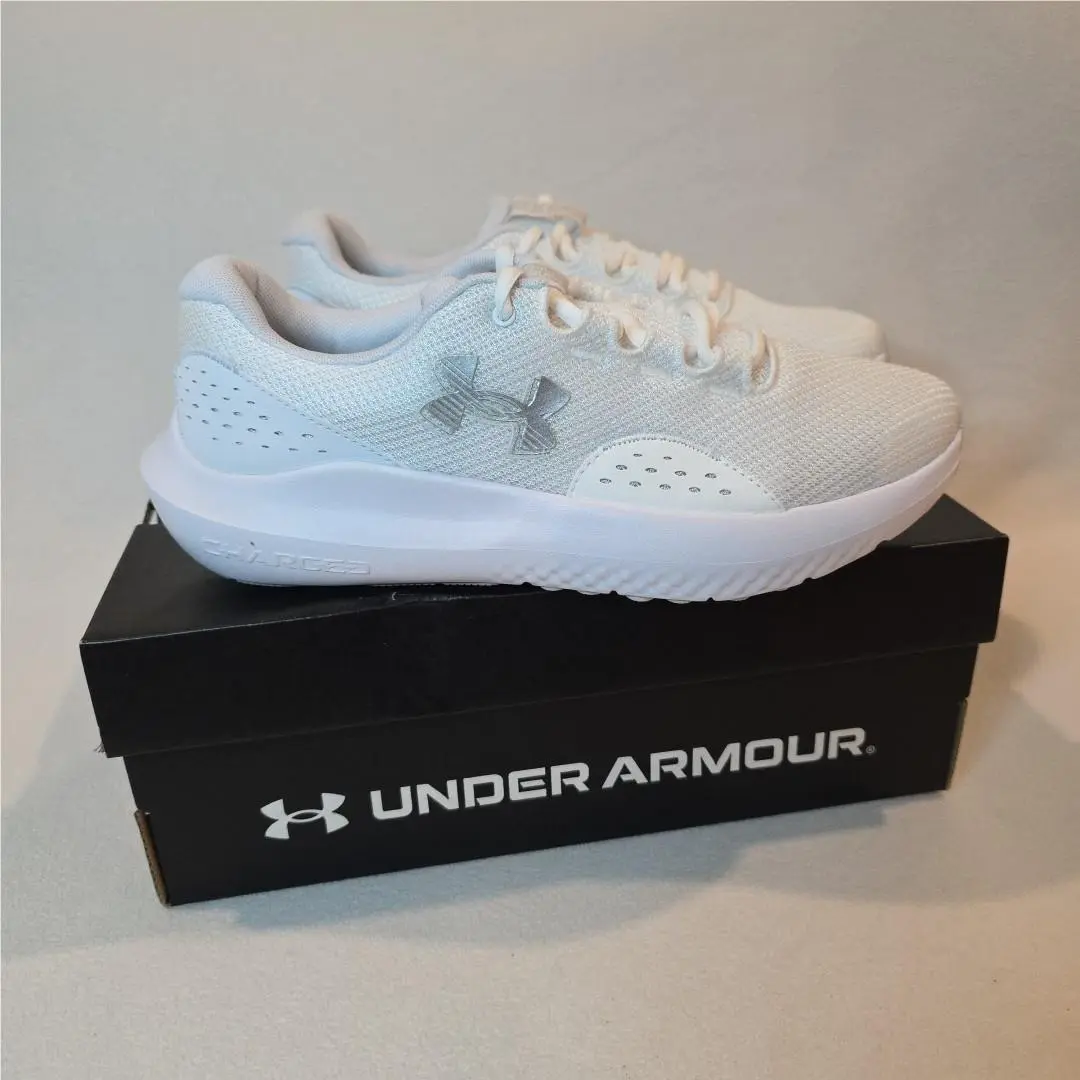 Under Armour shoes - Under Armour Charged Surge 4 - White 5