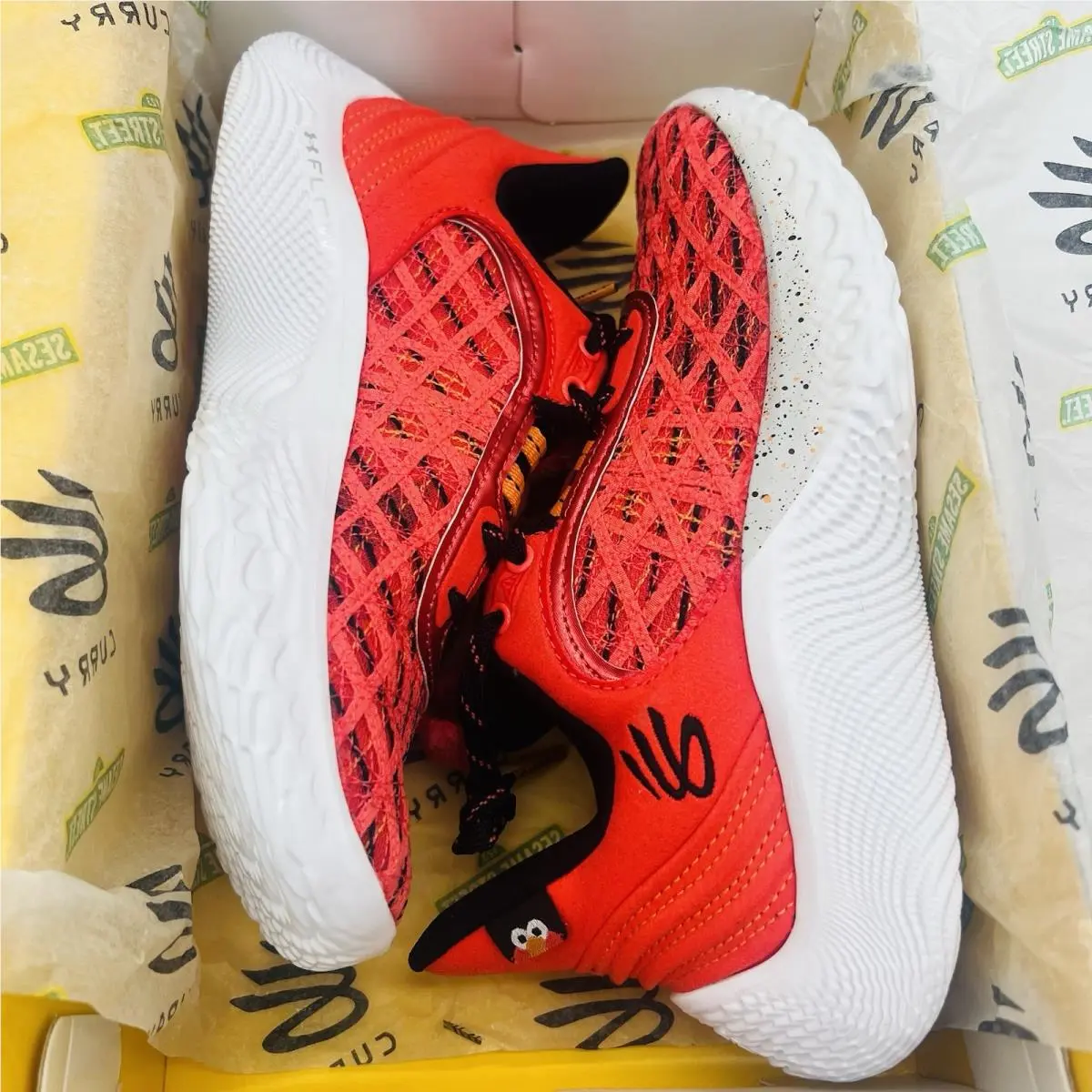 Under Armour shoes - Under Armour Curry Flow 9 - Red 5