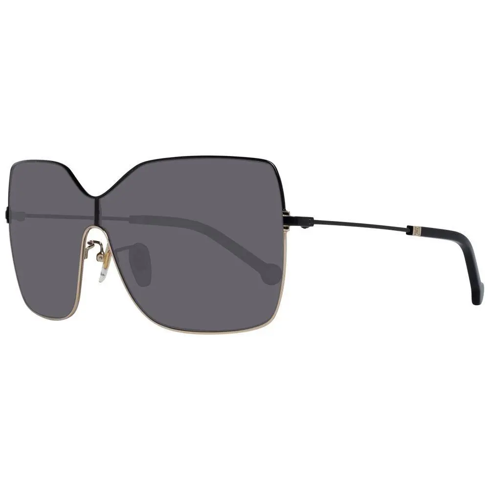 Black Metal Sunglasses by Carolina Herrera
