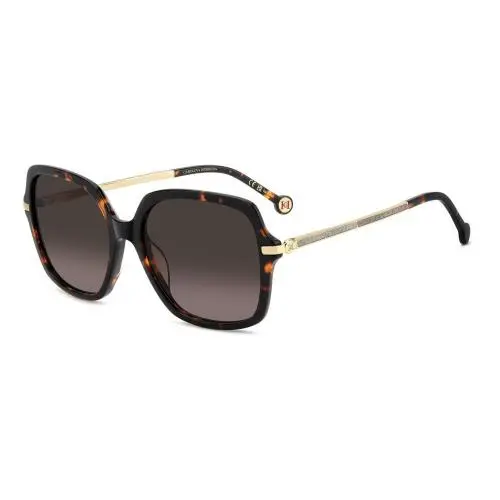 Her 0285 /g/s 86ha Ha Brown Shaded Size 55 Sunglasses by Carolina Herrera
