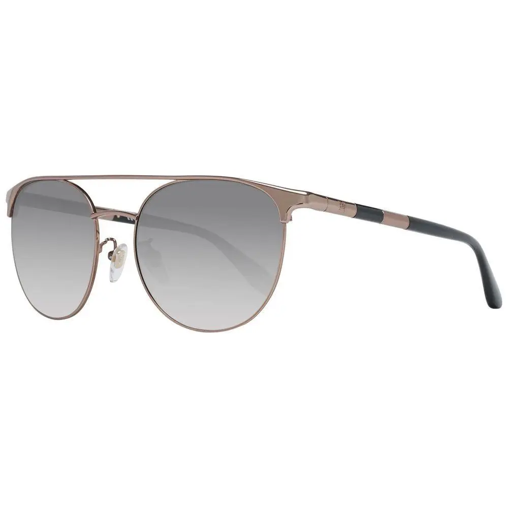 NY Bronze Metal Sunglasses by Carolina Herrera