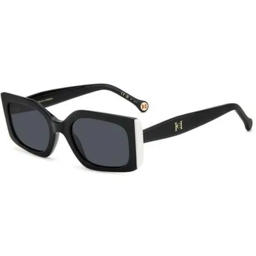 Carolina Herrera Her 0182 /S 0sir Ir Grey Size 53 Sunglasses