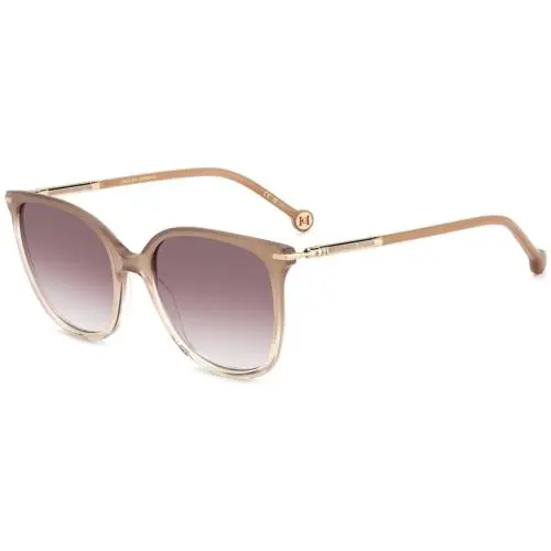 Her 0229 /S Wm3x 3x Burgundy Shaded Size 55 Sunglasses by Carolina Herrera