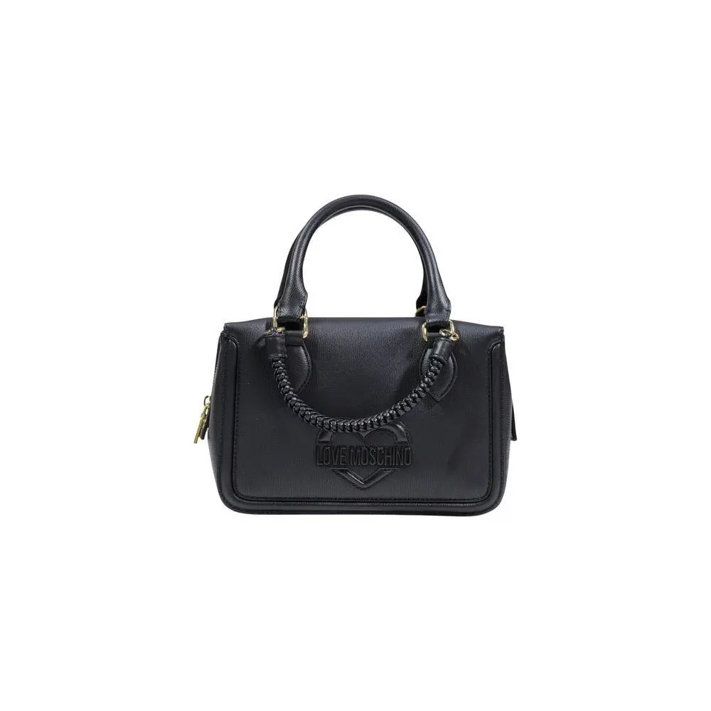 Love Moschino Black Polyethylene Handbag - LOMO-18792100009