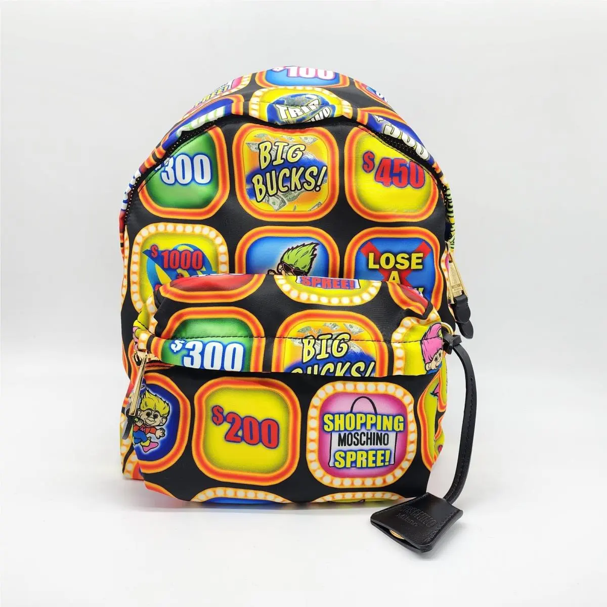 Couture x Jeremy Scott Slot Machine Fantasy Print Backpack by Moschino