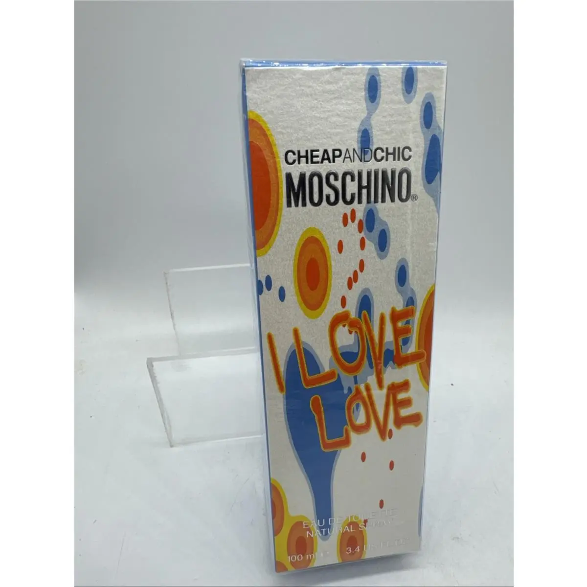 I Love Love by Moschino Eau De Toilette Spray 3.4 oz Gift Women Combineship