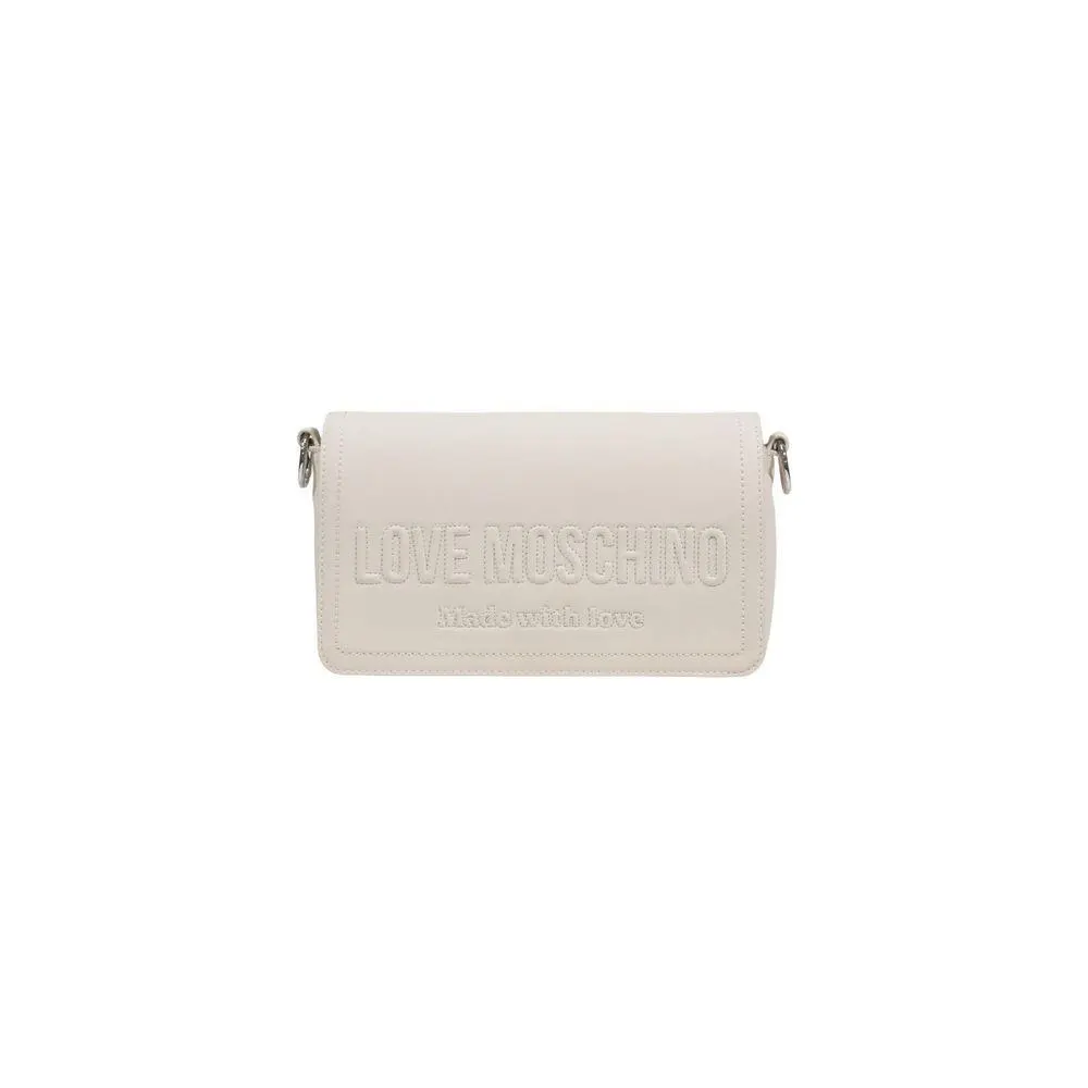 Love Moschino Beige Polyethylene Handbag - LOMO-18791100127