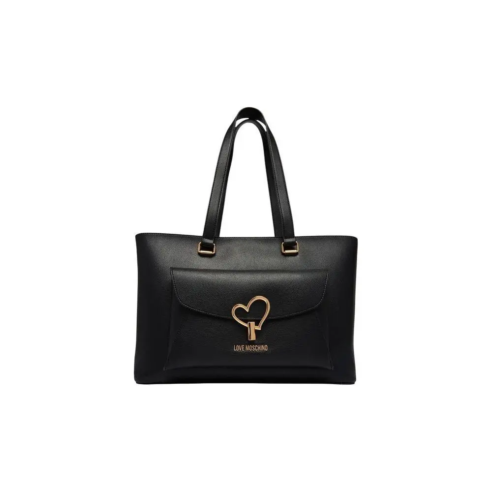 Love Moschino Black Polyethylene Handbag - LOMO-18792500009