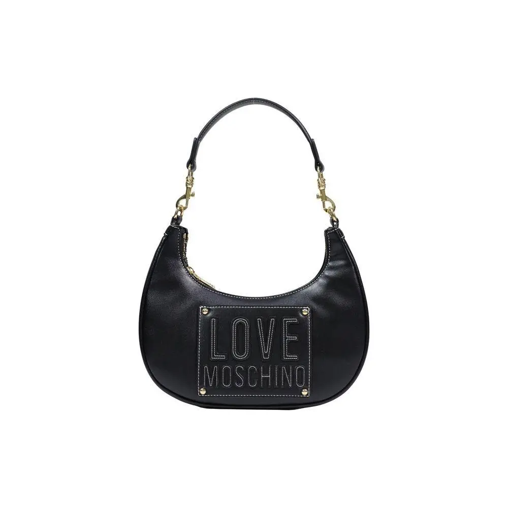 Love Moschino Black Polyethylene Handbag - Black