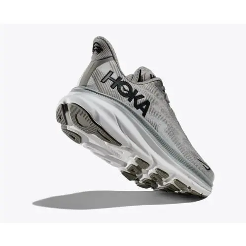 Hoka shoes - Hoka One One Clifton 9 - BLACK AND GREY AS PICTURED 1