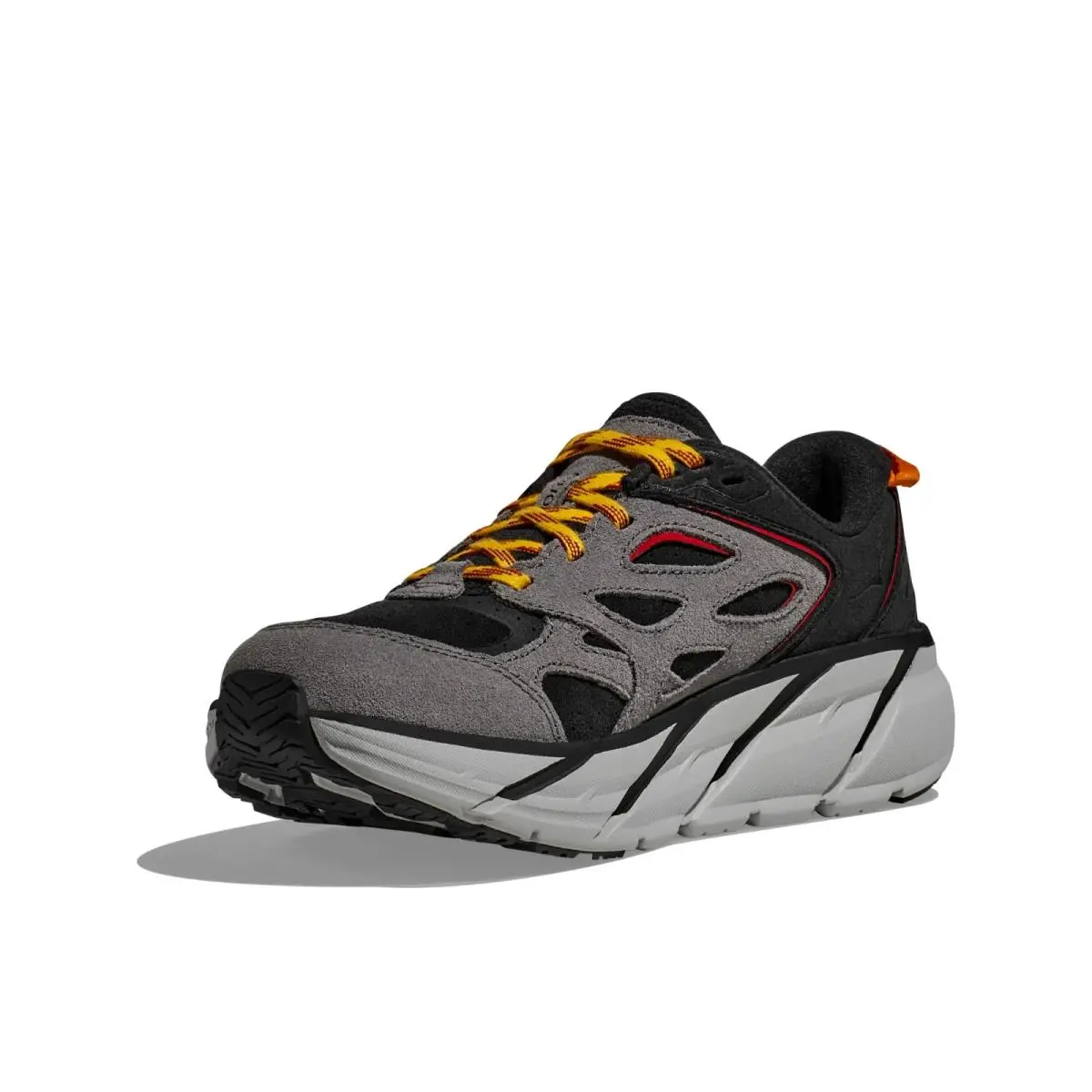 Hoka shoes - Hoka One One Clifton L Suede 1122571-BLRK - 1122571-BLRK - Black 1