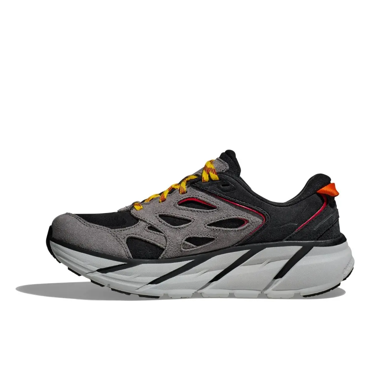 Hoka shoes - Hoka One One Clifton L Suede 1122571-BLRK - 1122571-BLRK - Black 2