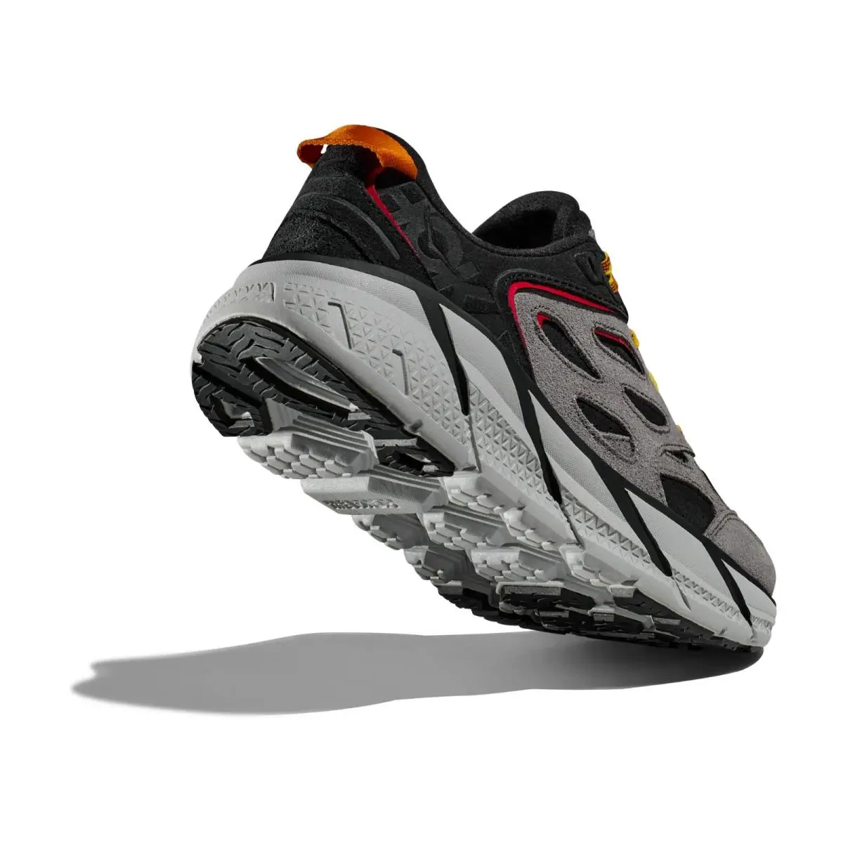 Hoka shoes - Hoka One One Clifton L Suede 1122571-BLRK - 1122571-BLRK - Black 4