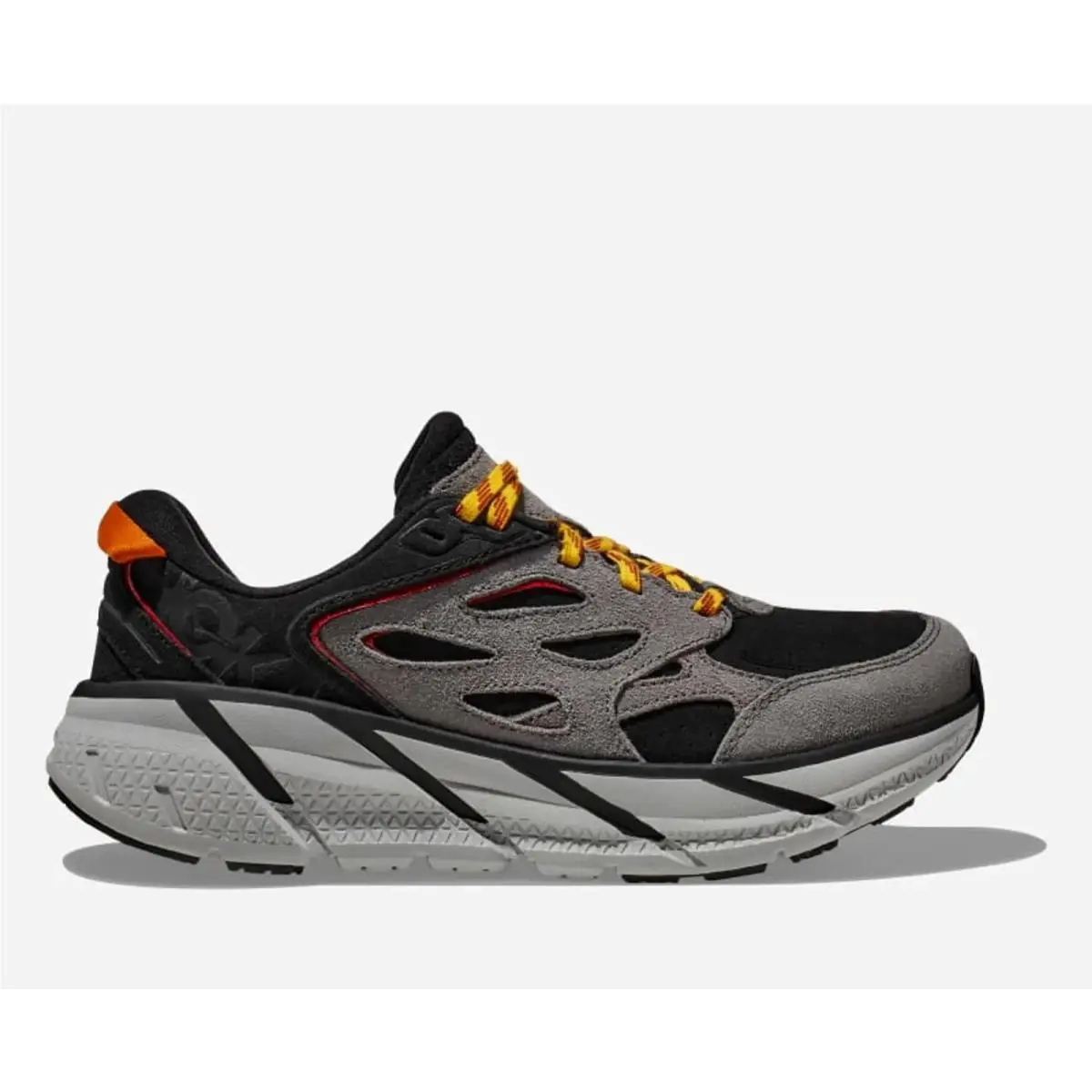 Hoka shoes - Hoka One One Clifton L Suede 1122571-BLRK - 1122571-BLRK - Black 7