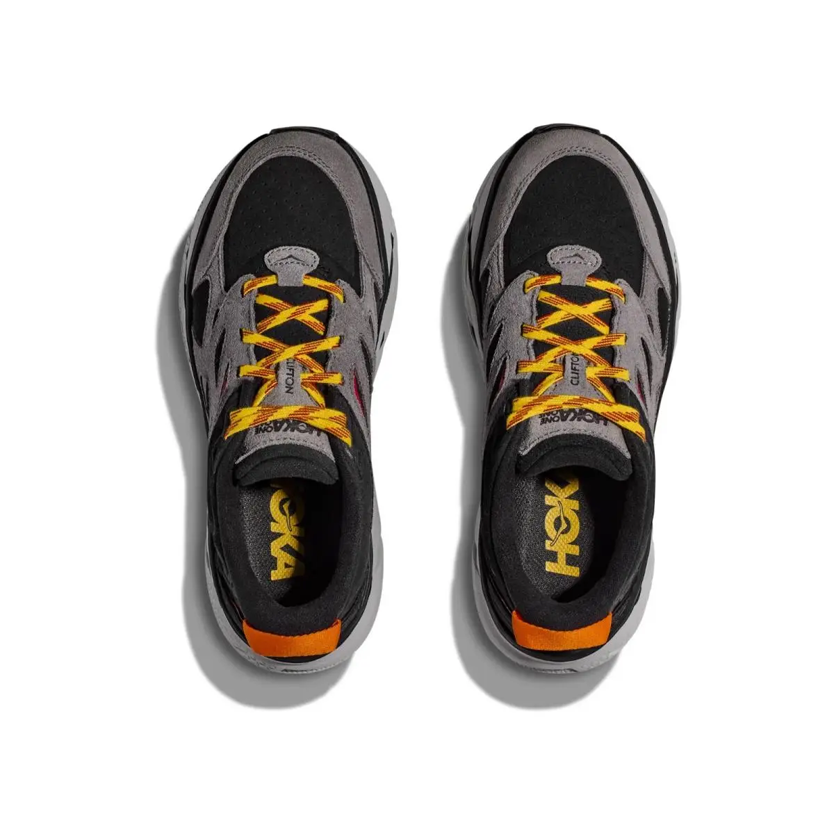 Hoka shoes - Hoka One One Clifton L Suede 1122571-BLRK - 1122571-BLRK - Black 11