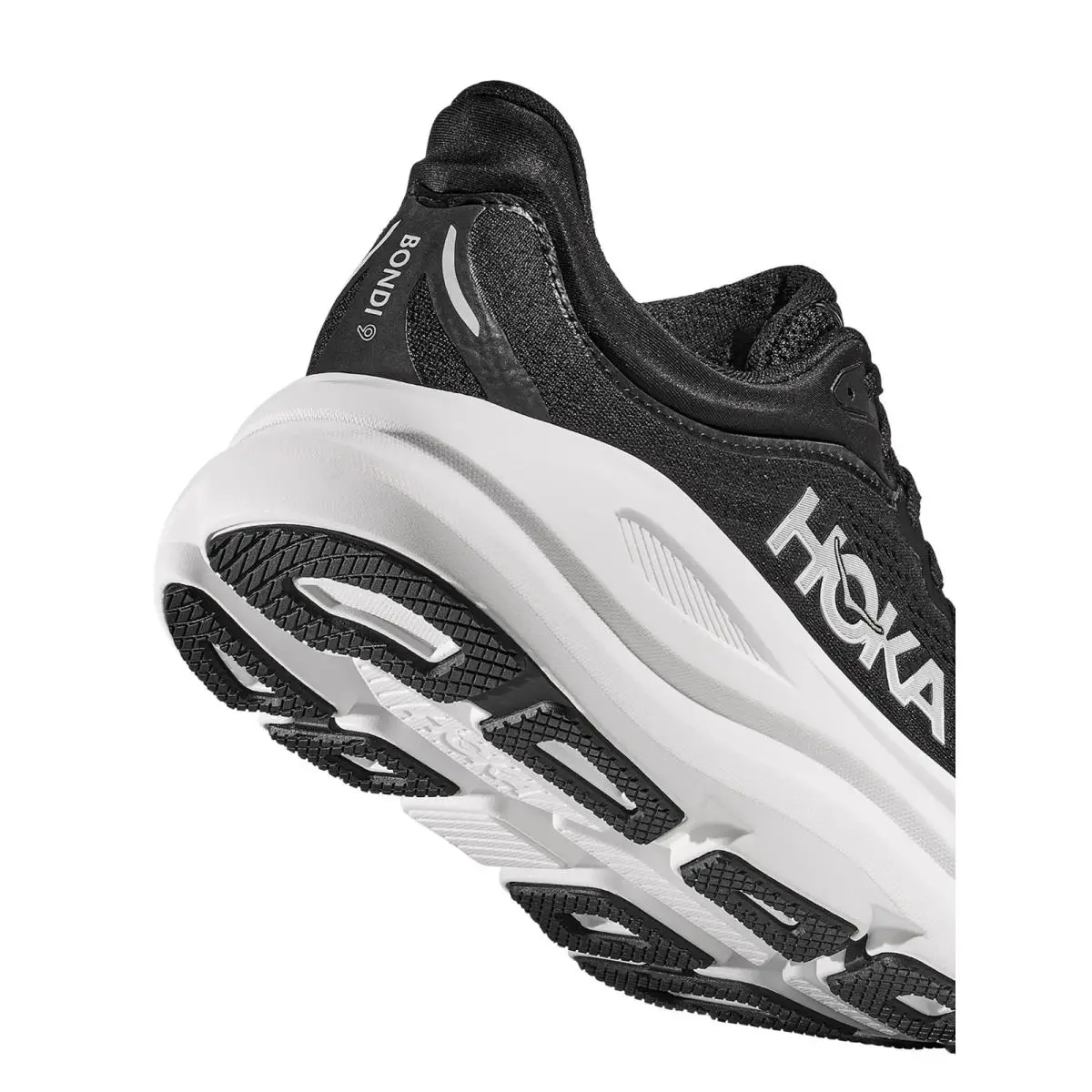 Hoka shoes - Hoka One One Bondi 9 - 1162011-BWHT - Black 57