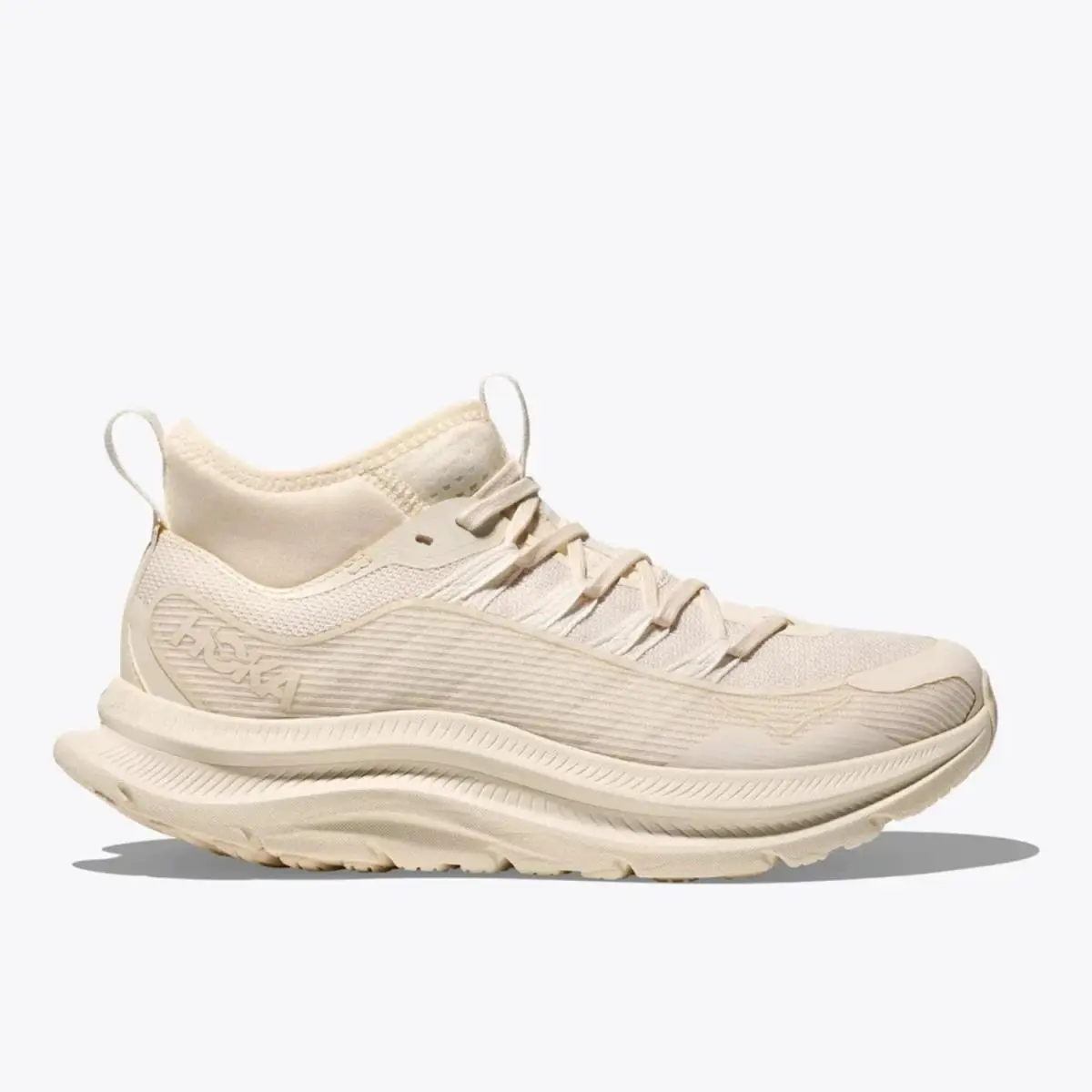 Hoka One One Kawana Mid 1169290-ABST Womens 6.5B Alabaster Running Shoes RHS8515